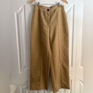 Bershka Tan elegant trousers